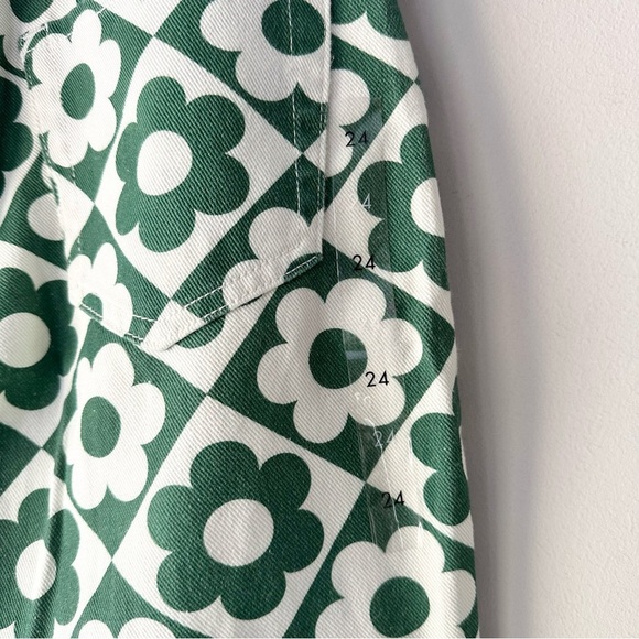 PacSun High Rise Straight Floral Jeans - Picture 5 of 7